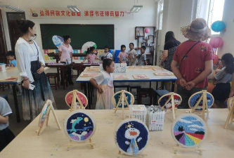 西安市末央区育新小学学龄前班阅读区