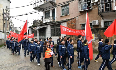 湘阴县文星镇南郊中学阅读区