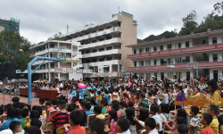 德庆县悦城镇里村小学阅读区