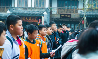 合江县望龙镇中学阅读区