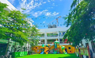 三亚市崖诚中心幼儿园阅读区