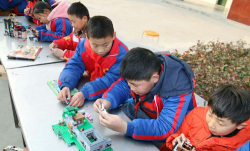 李口小学阅读区