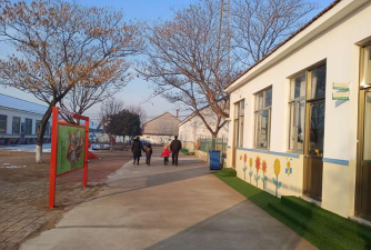 安丘市临浯镇西石埠村幼儿园阅读区