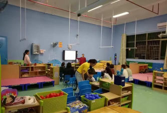 深圳市龙华区新围宝贝幼儿园阅读区