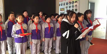呼兰区孟家乡团山小学校阅读区