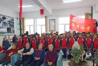 木兰县建设小学阅读区