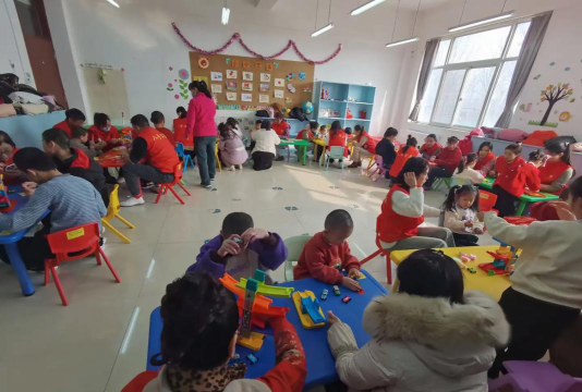 潮阳市儿童福利会幼儿园阅读区