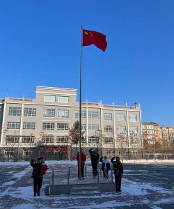 双城市第八小学阅读区