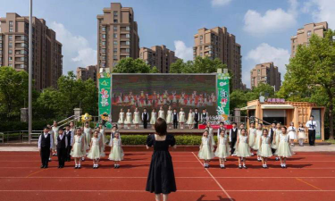 金山区海棠小学阅读区