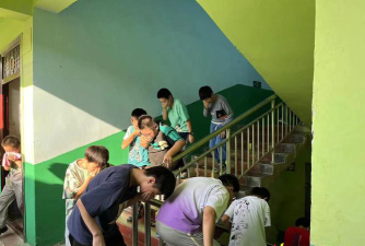 黄楼镇中心小学阅读区