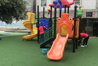 广宁县古水镇蒙坑幼儿园阅读区
