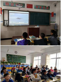 兰西县兰河乡中心校阅读区