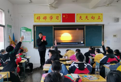 加义镇中心学校阅读区