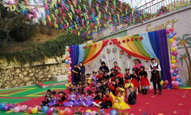 小胜中心幼儿园阅读区