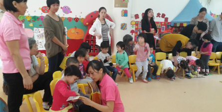 番禺区金沙湾幼儿园阅读区