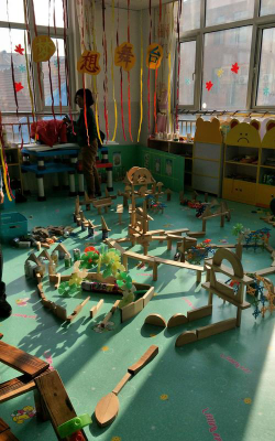 高密经济技术开发区中心幼儿园阅读区