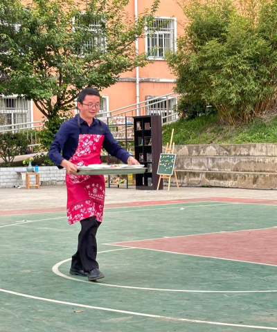 孝昌县小河镇沙窝初级中学阅读区