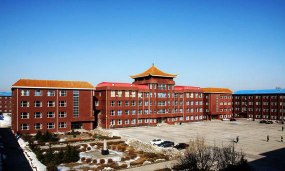大庆坪乡中学阅读区