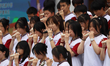 陶市中学阅读区