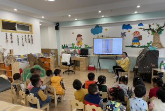 平阳县凤巢乡山边幼儿园阅读区
