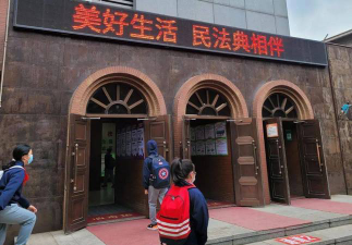 白塔区实验小学阅读区