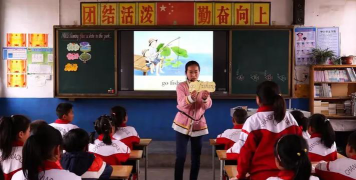 北孟小学阅读区