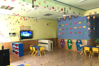 温州市鹿城区上戍红萍果幼儿园阅读区