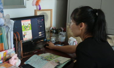 辽阳县下达河乡中心小学阅读区