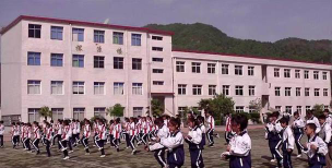 白庙河中学阅读区