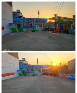 富阳市湖源乡芳心幼儿园阅读区