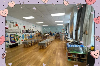 宁波市鄞州区东钱湖镇蔚蔚幼儿园阅读区