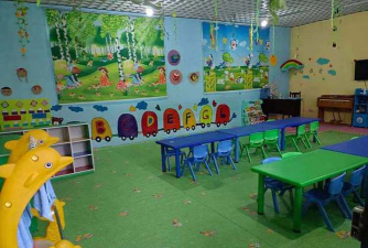 东阳市群乐幼儿园阅读区