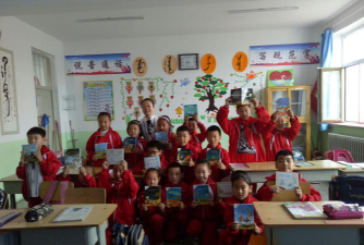 巴彦呼舒七小学阅读区
