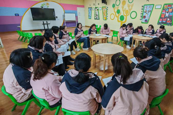 旬阳县幼儿园阅读区