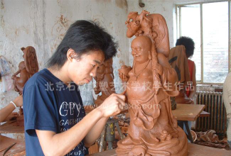 北京石窝雕塑艺术学校阅读区