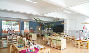 江苏省无锡市郊区中心幼儿园阅读区