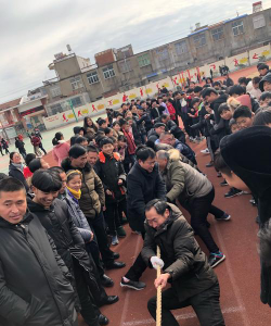 笆篱乡中学阅读区