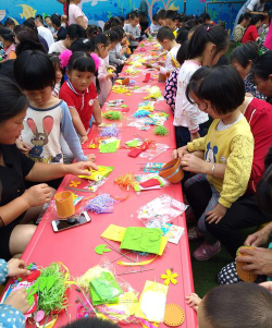安庆市里仁幼儿园阅读区