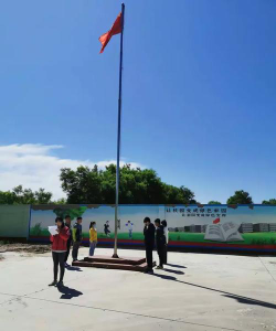 别古庄学校阅读区