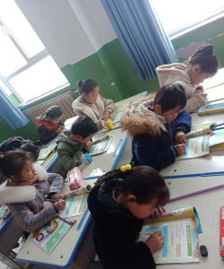 阳坡小学阅读区