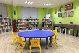 六安市图馆幼儿园阅读区