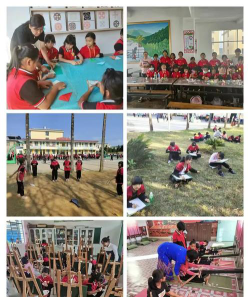 城子中心小学阅读区