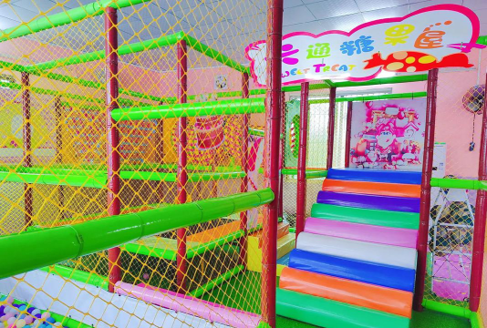 中山市童乐外贸幼儿园阅读区