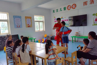 大连大水幼儿园阅读区
