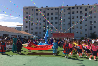 巴林右旗直属机关蒙古族幼儿园阅读区