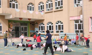 内三建幼儿园阅读区
