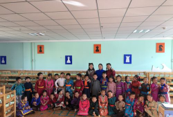 克什克腾旗经棚启蒙幼儿园阅读区