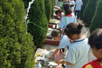 麻塘镇中心小学阅读区