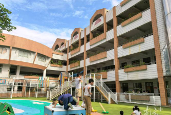 顺德区长江幼儿园阅读区