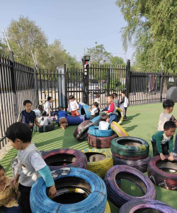 北京市昌平区幸福摇篮幼儿园阅读区